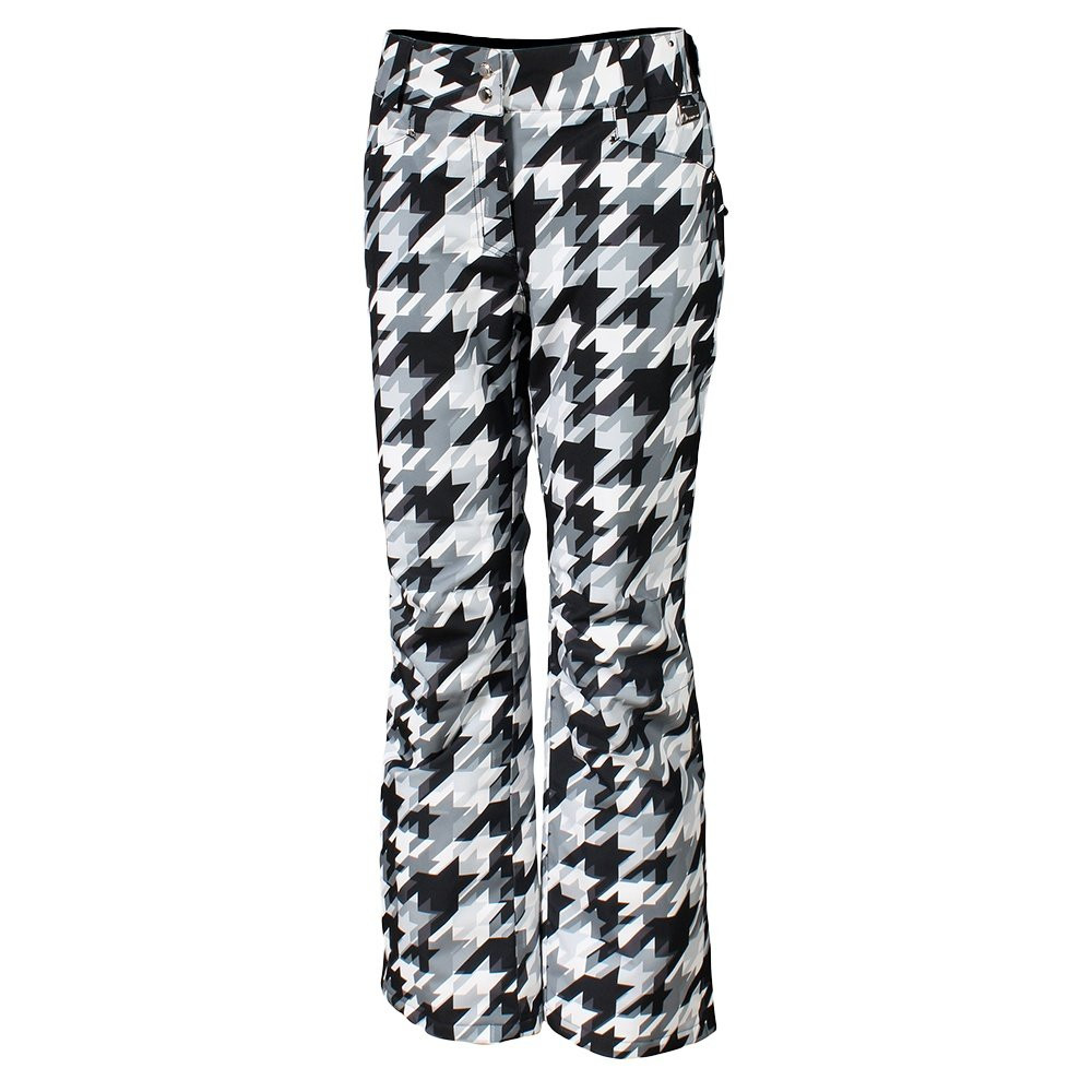 スノーボード DSXBR WSS SUPER WIDE PANTS MARBLE GRAY L Karbon Pearl II Print Insulated Ski Pant (Women's) - Peter Glenn