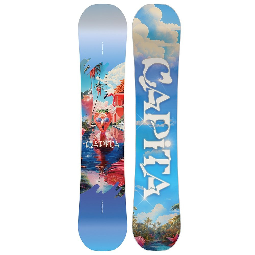 CAPITA アートグラフィック スノーボード Capita Indoor Survival Snowboard 2025 | Zumiez