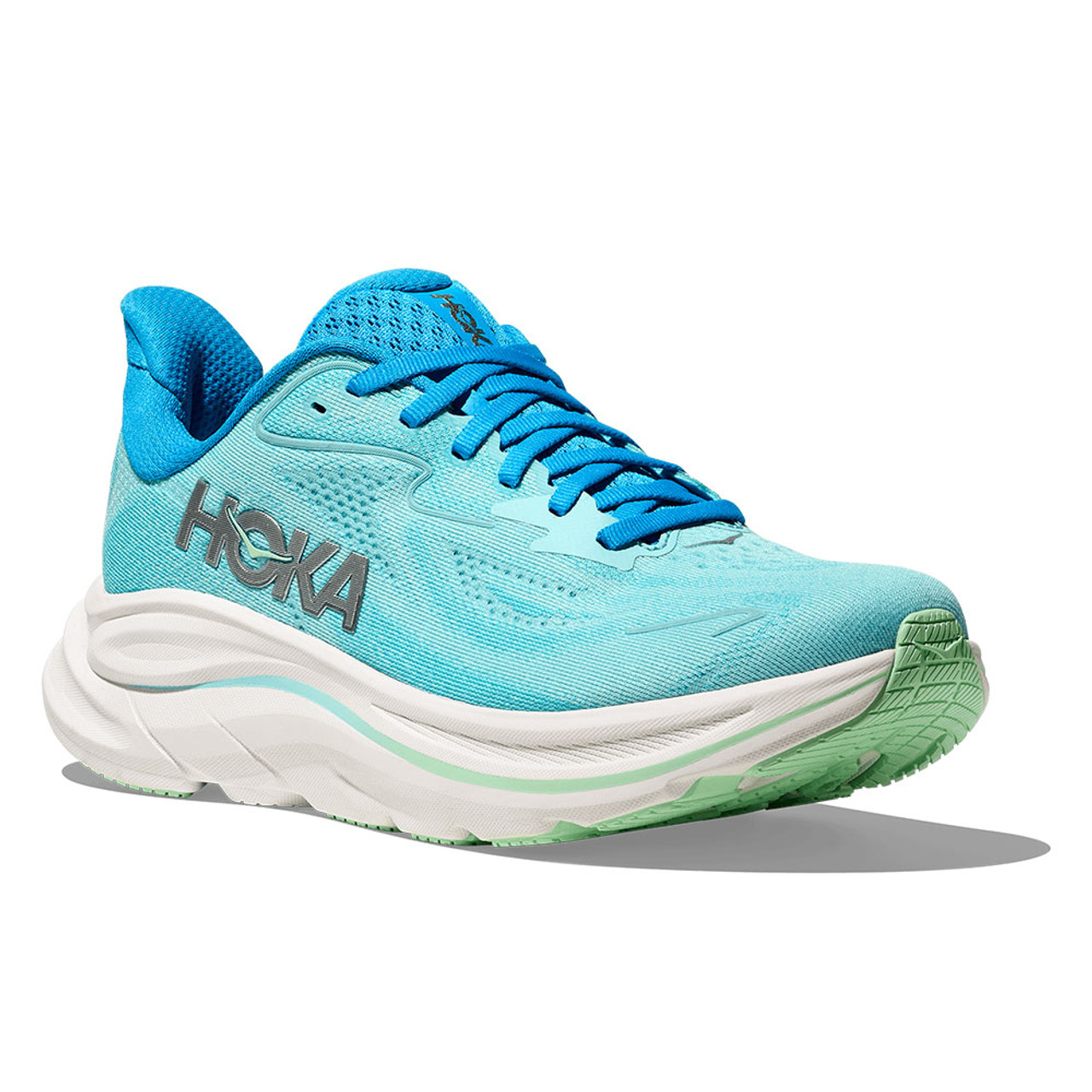 スパイク・シューズ HOKA CLIFTON 10 WIDE 26.5 HOKA M CLIFTON 10 WIDE (MENS) BLACK / WHITE – Runtrip Store