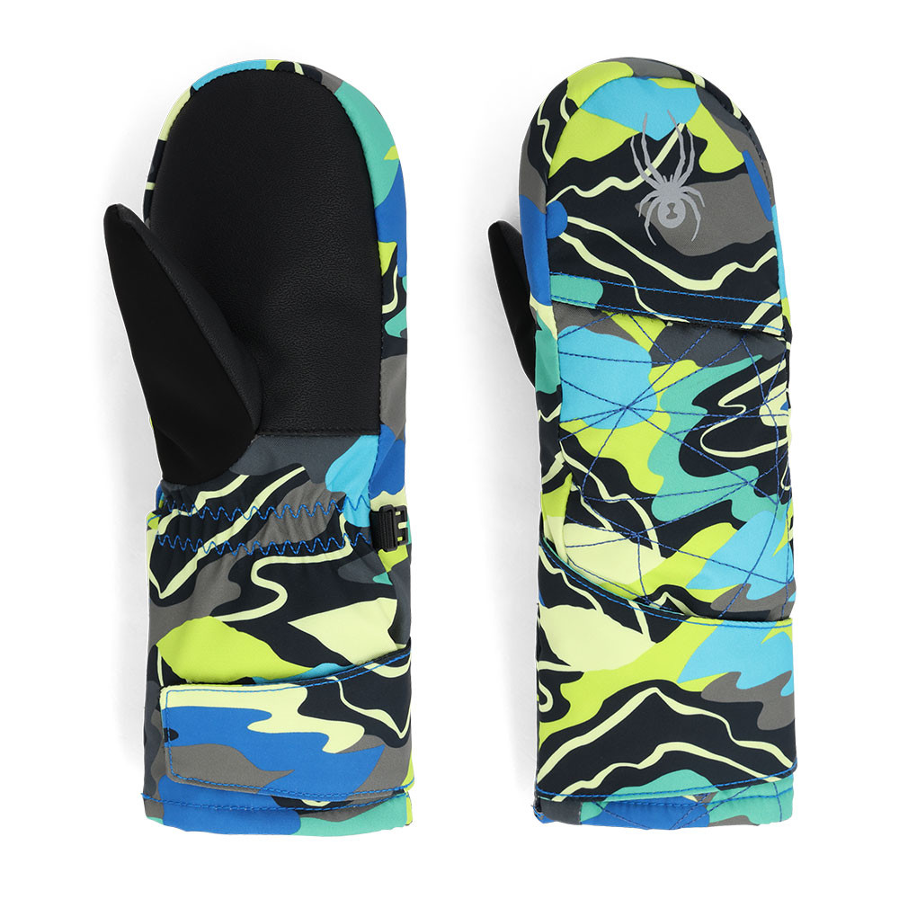 新品タグ付き保管品 SPYDER PUFFY MITTENS グラブ サイズ L Spyder Cubby Ski Mitten (Little Kids') - Peter Glenn Ski and Sports