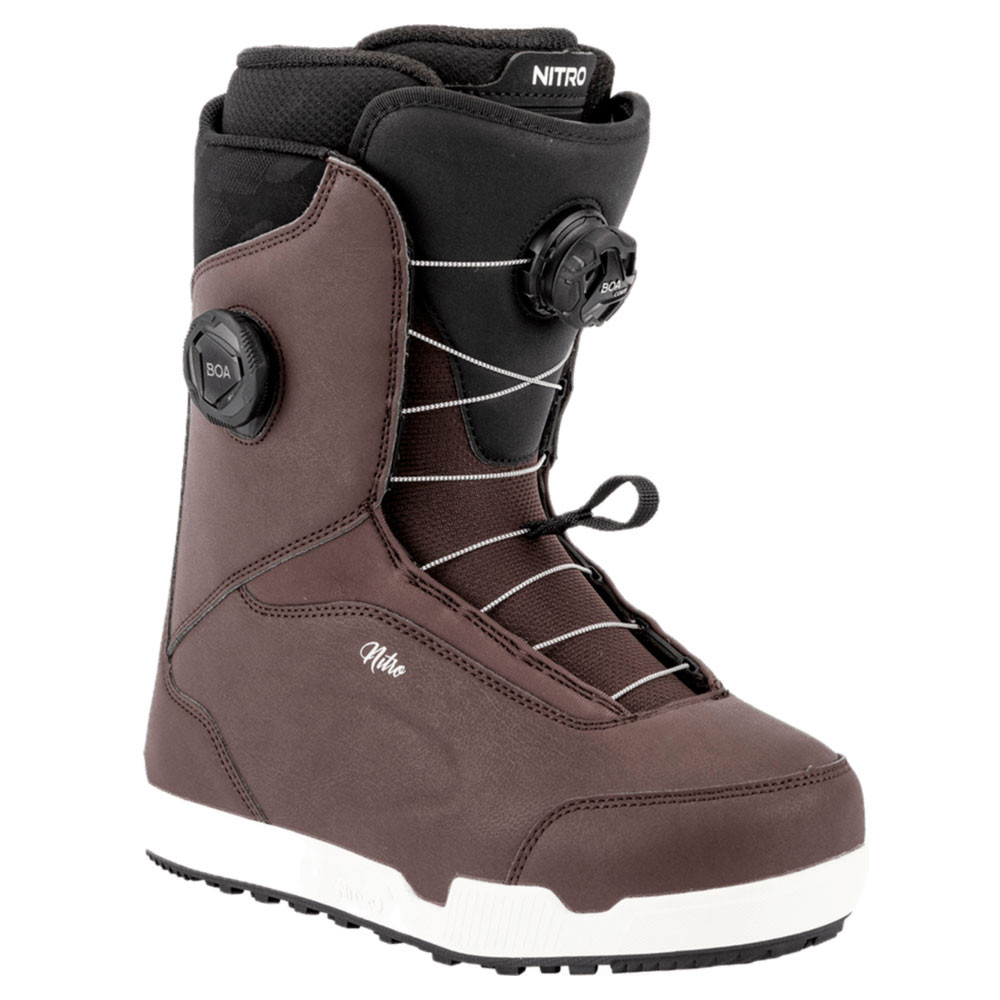 boots snowboard nitro Team Lace Limitations Not suitable for larger riders or aggressive cornering Nitro Women's Scala BOA Snowboard