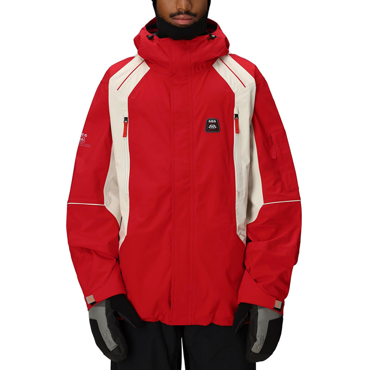 686 スキーウェア 686 2002 X3 3L Shell Snowboard Jacket (Men's) - Peter Glenn