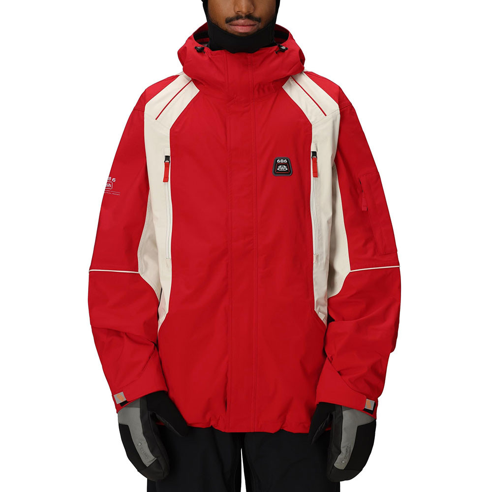 686 2002 X3 3L Shell Snowboard Jacket (Men's) - Peter Glenn Ski