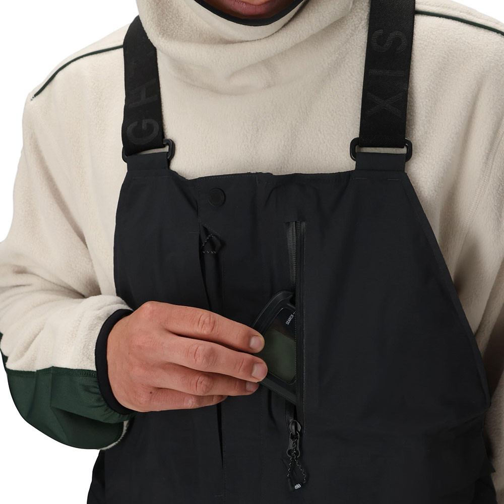 686 GORE-TEX Dispatch Shell Snowboard Bib (Men's) - Peter Glenn