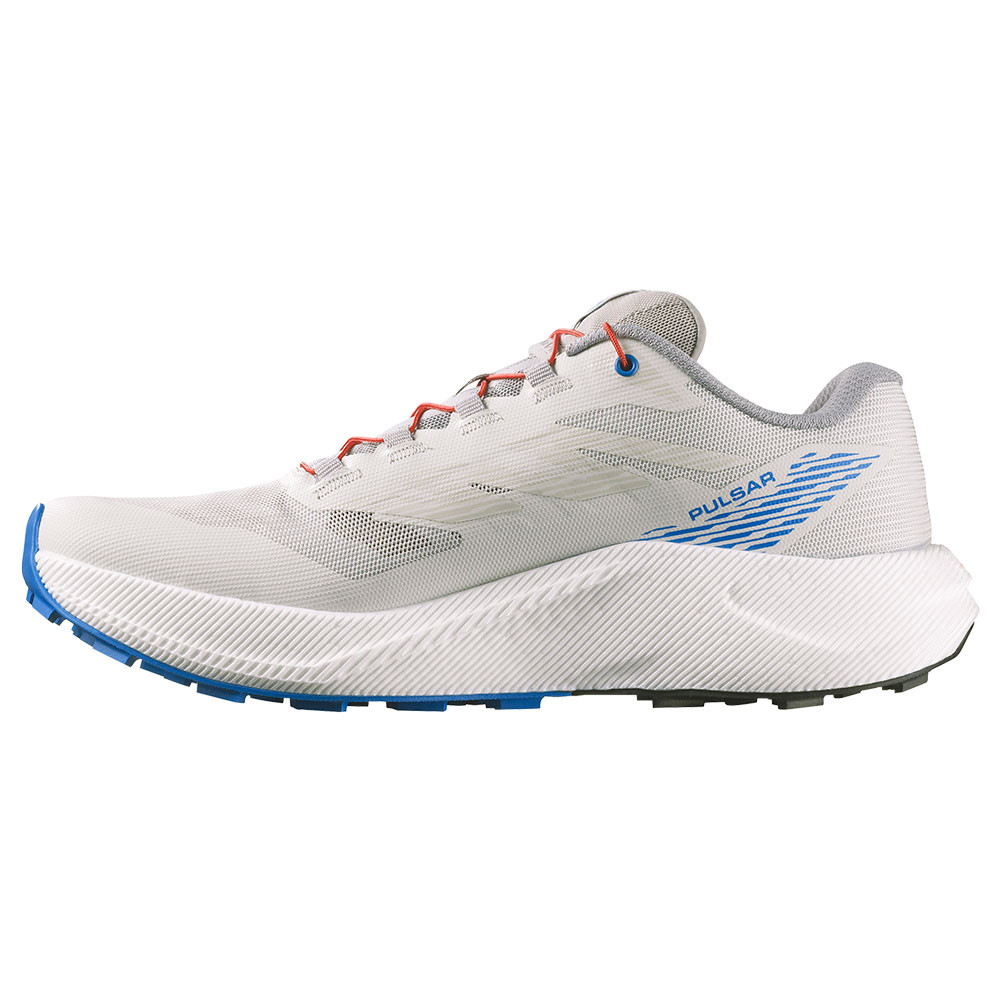 Salomon Pulsar Trail Running Shoe (Men's) - Lunar Rock/White