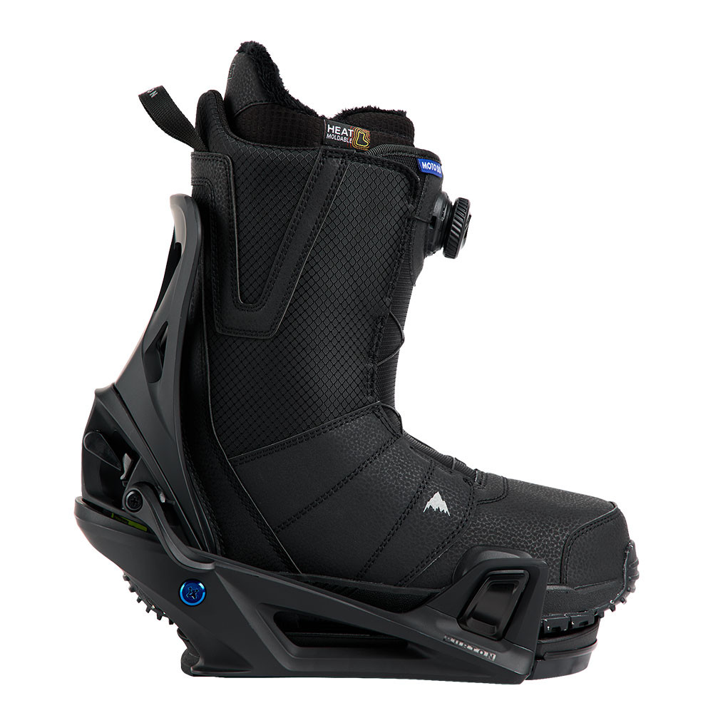 boots snowboard burton step on Burton Moto Step On BOA Snowboard Package (Men's)