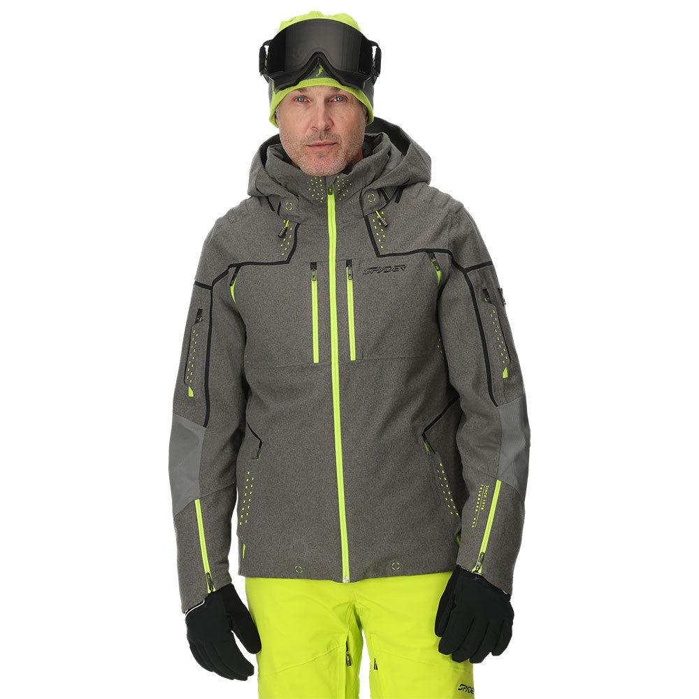 Spyder Pinnacle Melange Insulated Ski Jacket (Men's)