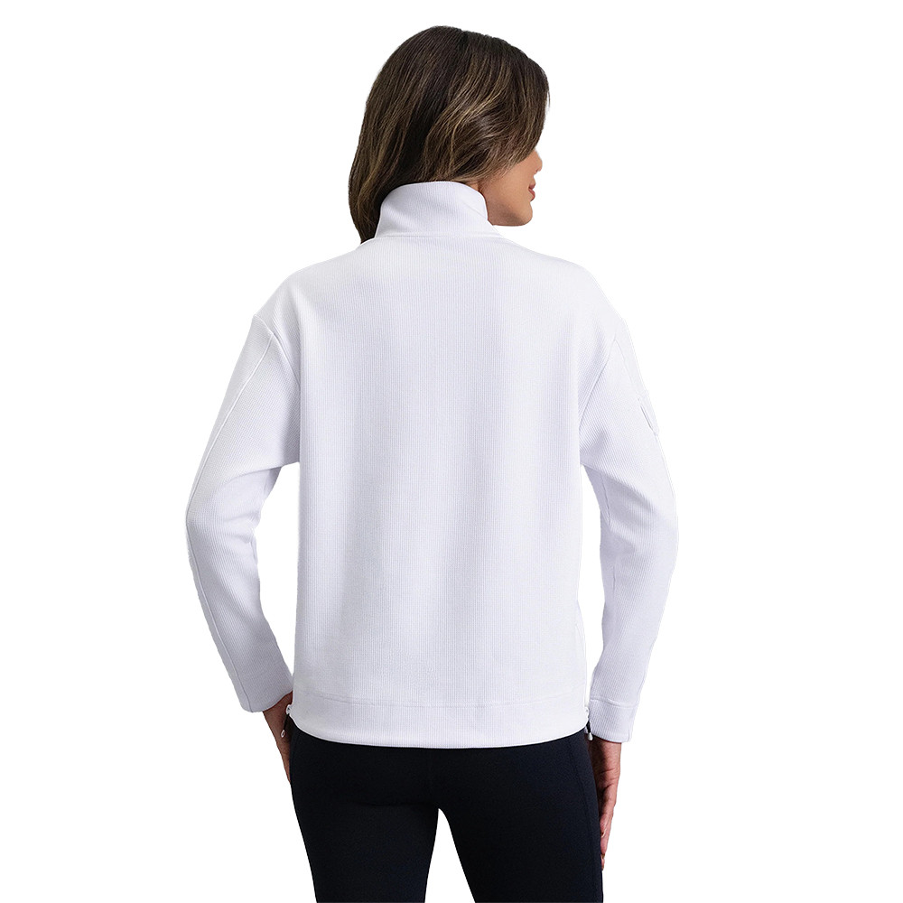 Ibkul Micro Waffle Knit 1/4-Zip Pullover (Women's) - Peter Glenn