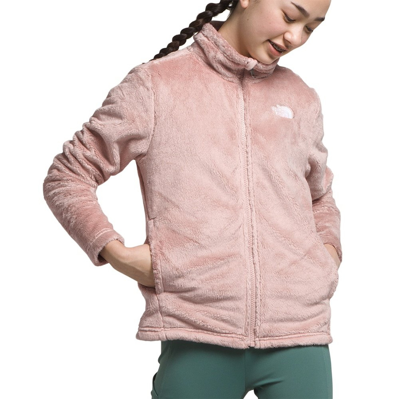 【DISCERNMENT】Hipo Teddy Fleece Jacket The North Face Osolita Full-Zip Fleece Jacket (Girls
