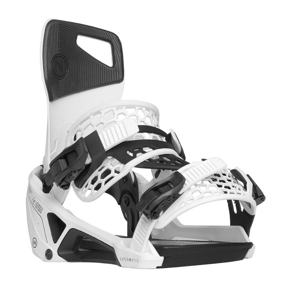 Nidecker Supermatic Snowboard Bindings (Adults')-2025 WINTER