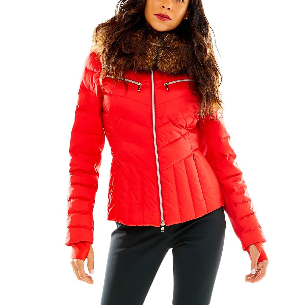 Miller Rhea Down Ski Jacket with Real Fur (Women's) Peter