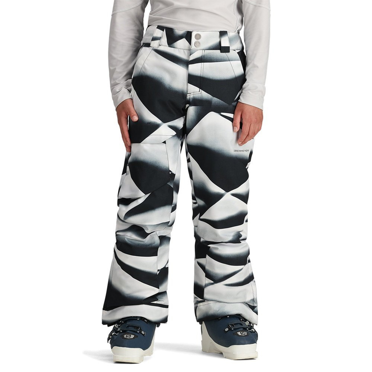 Obermeyer Brisk Print Insulated Ski Pant (Boys') Peter Glenn Ski