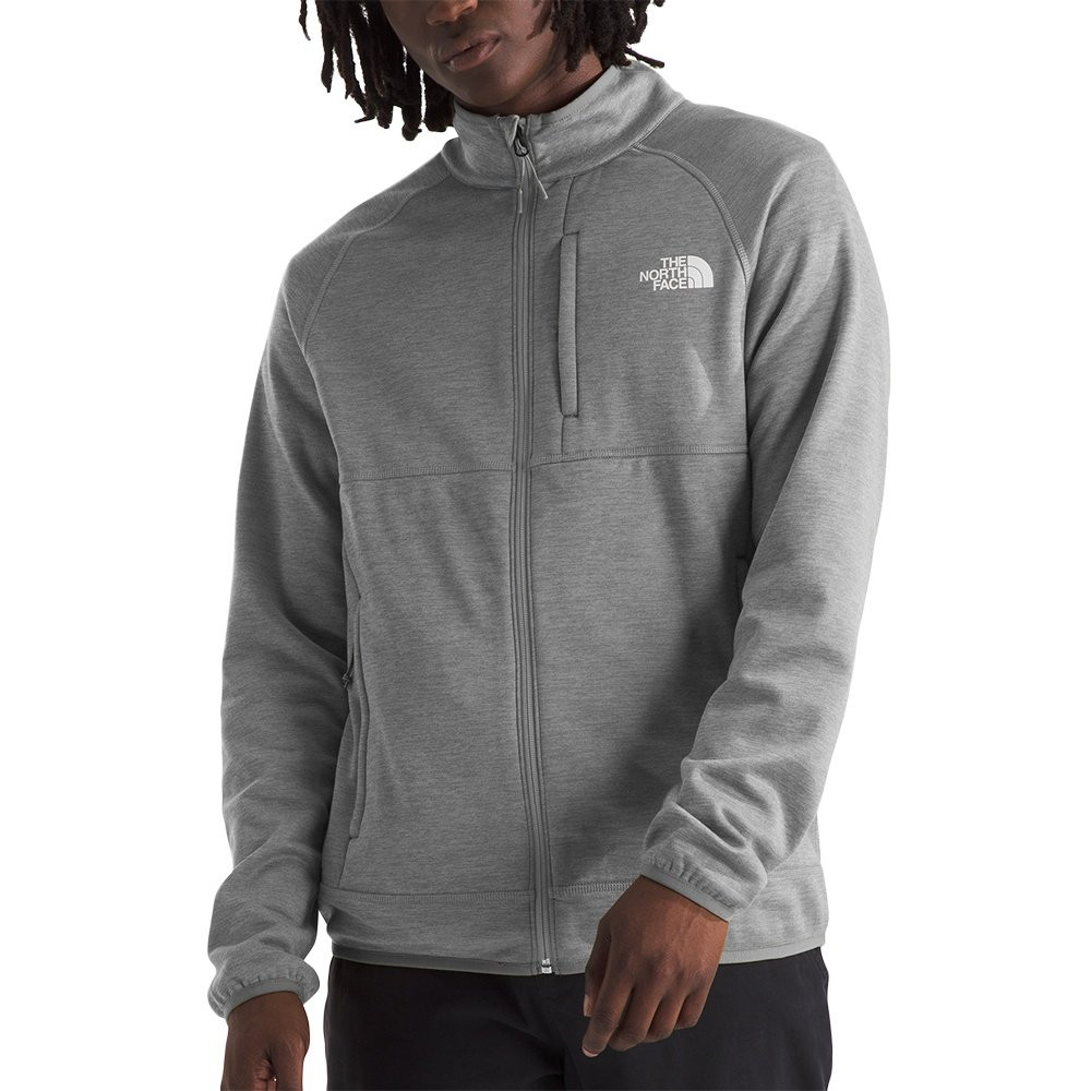 Zip Fleece North Face Medium Grey Heather Zip Sweatshirt The North
