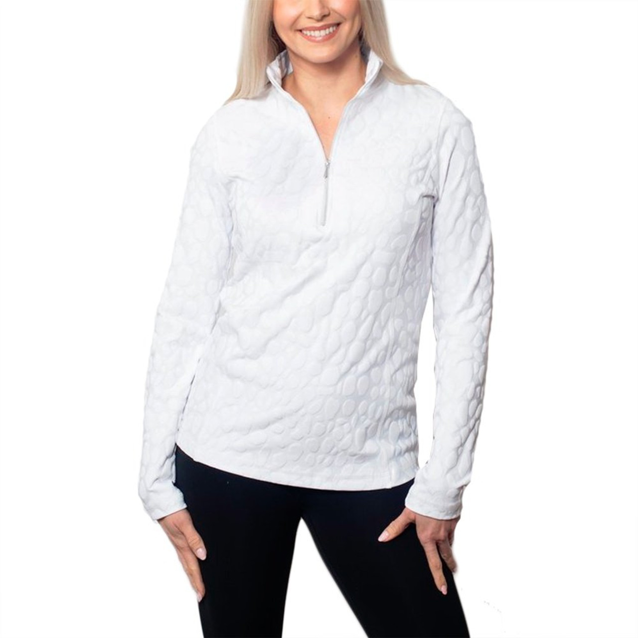 SIDE ZIP HALF MOCKNECK ホワイト　Lサイズ SIDE ZIP HALF MOCKNECK ホワイト Lサイズ SIDE ZIP HALF MOCKNECK