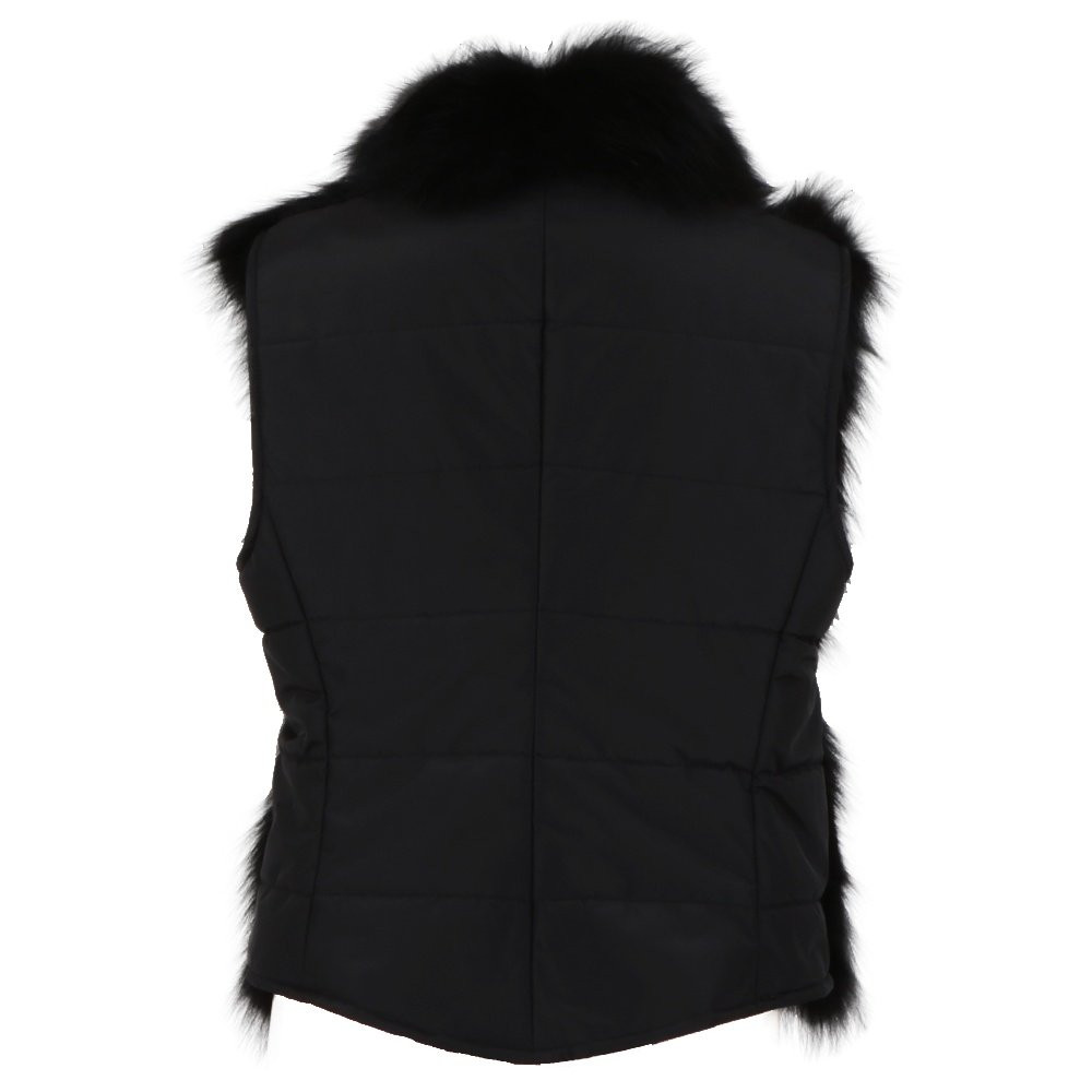 M. Miller Jess Vest with Real Fur (Women's) - Peter Glenn Ski and