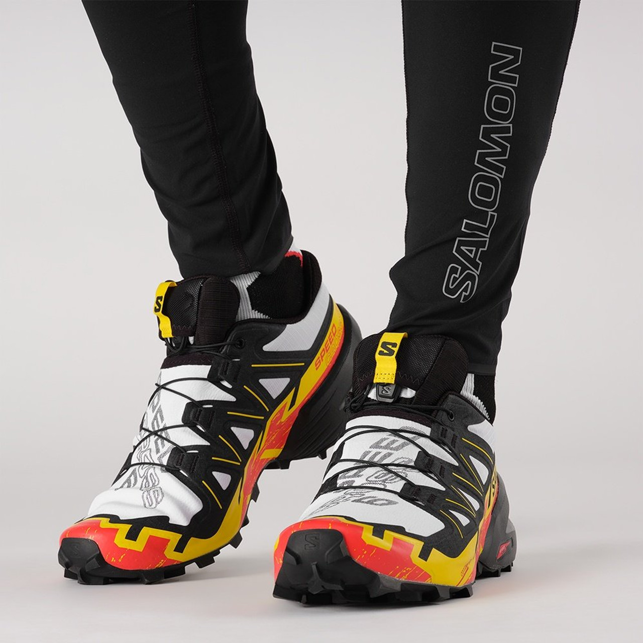 Salomon 2020 Men's E XDR 80 ST C + Z10 GW L80 Grey/Black/Yellow -