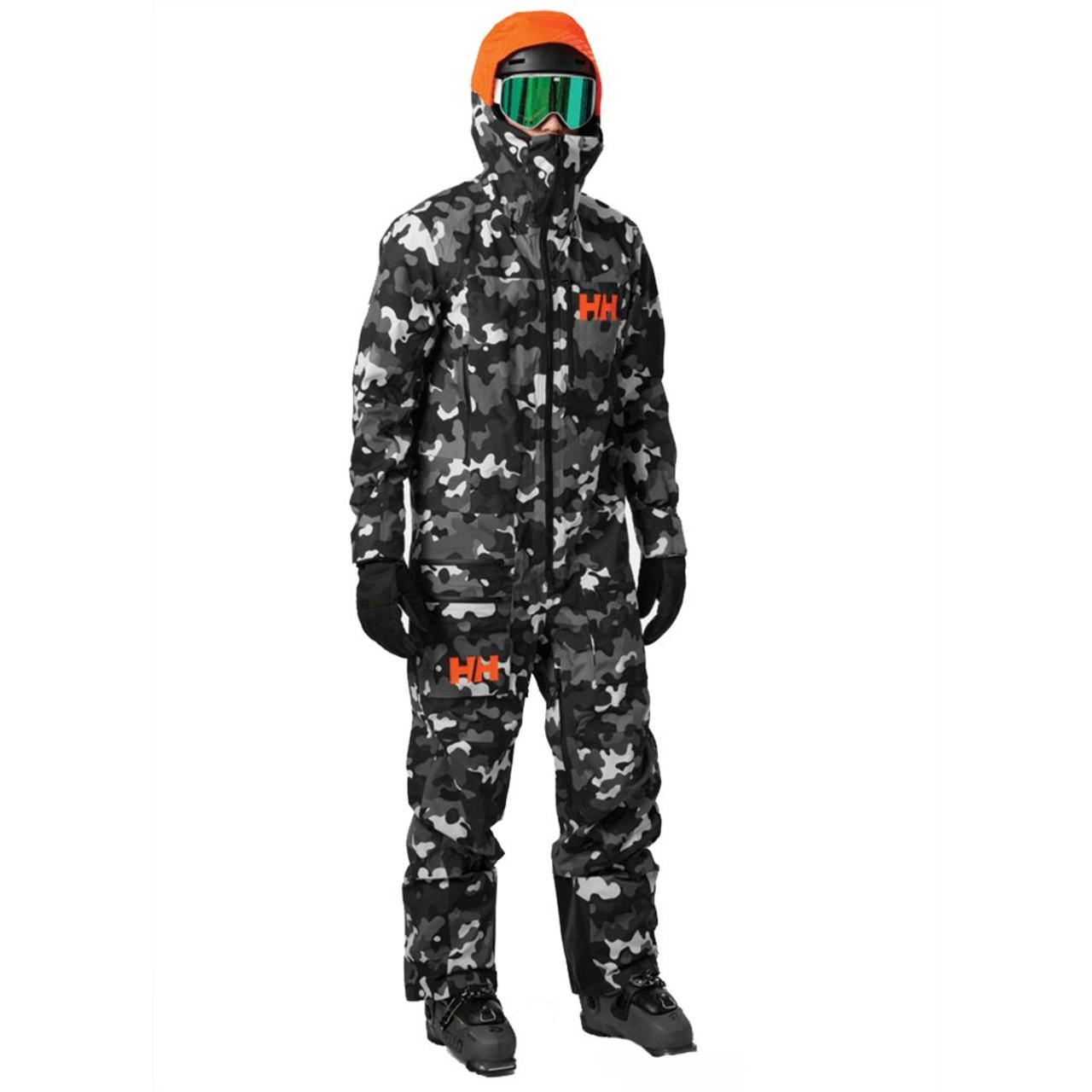 Helly Hansen Chugach Infinity Print Shell Ski Suit (Men's