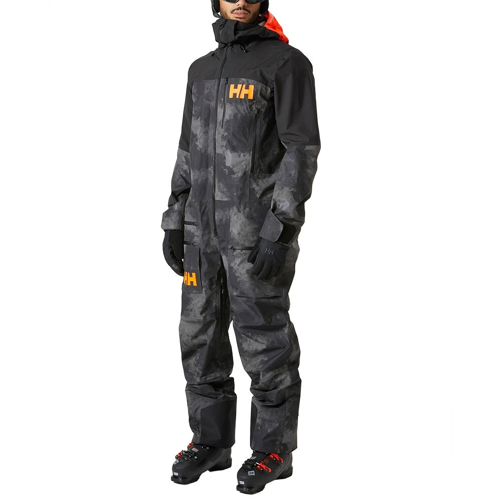 Helly Hansen Chugach Infinity Print Shell Ski Suit (Men's) - Peter