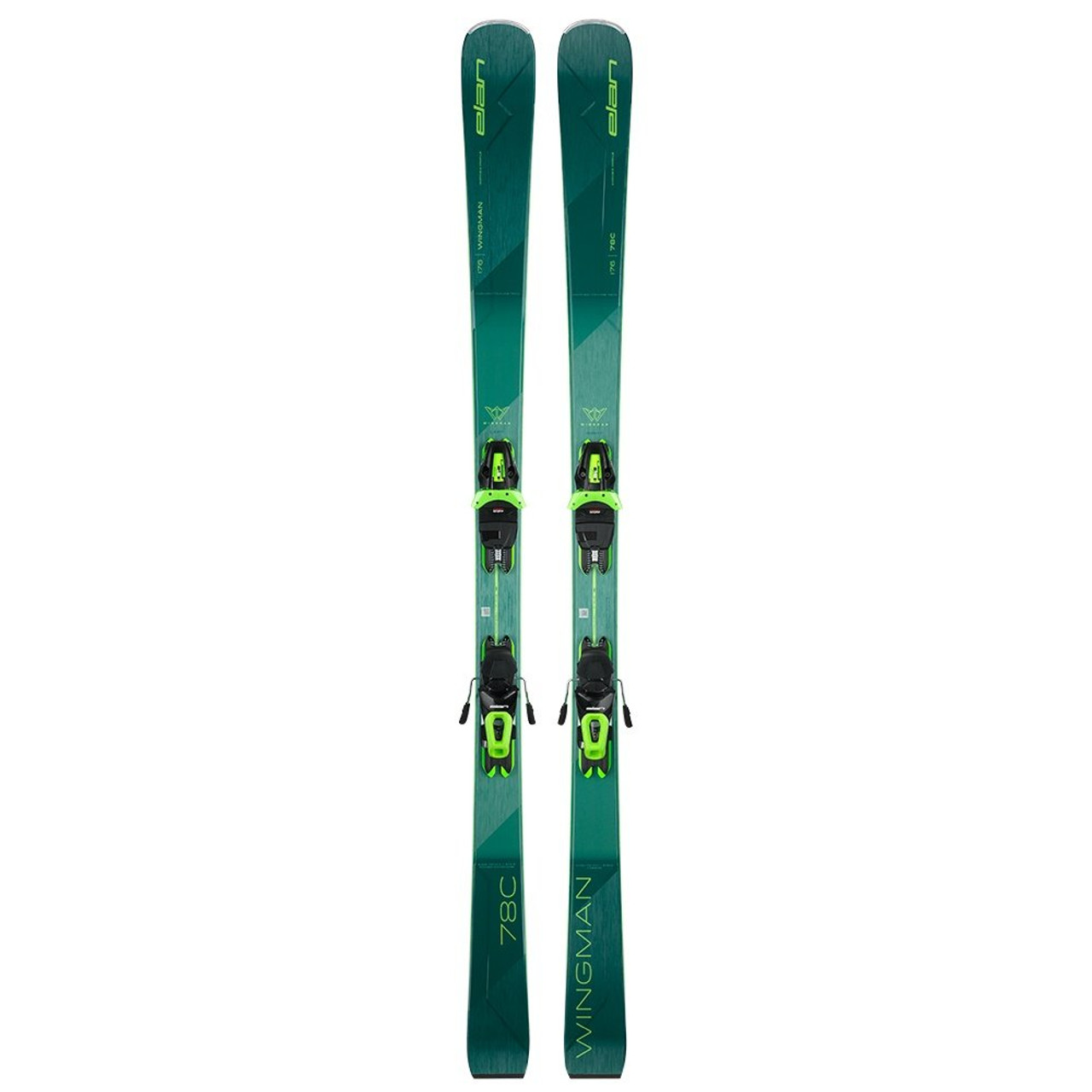 中古 19/20 ELAN WINGMAN 78 C 168cm EL 10 GW(GRIP WALK) ビンディング付きスキー エラン ウィングマン Elan Wingman 78 C Ski System with EL 10 W Bindings (Men's