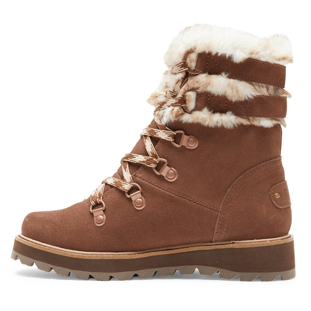 boots snowboard femme roxy Sadie Women's > Winter Footwear 88 Gear Light Hearted Core Ultra Roxy Sadie Lace-Up Boots Chestnut