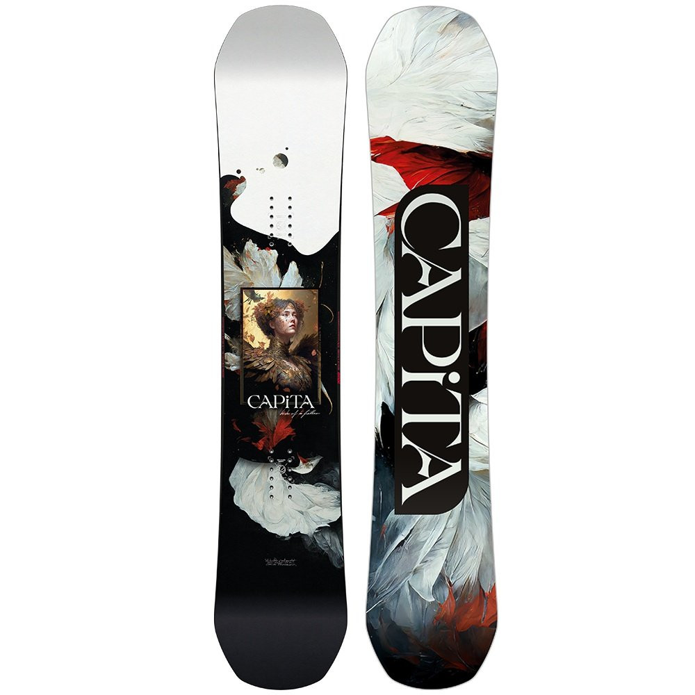 capita birds of a feather fk snowboard women& 39 2019 It hits the bullseye for all mountain versatility with a freestyle friendly shape you can take in and out of the park on a whim Capita Women's Birds of a