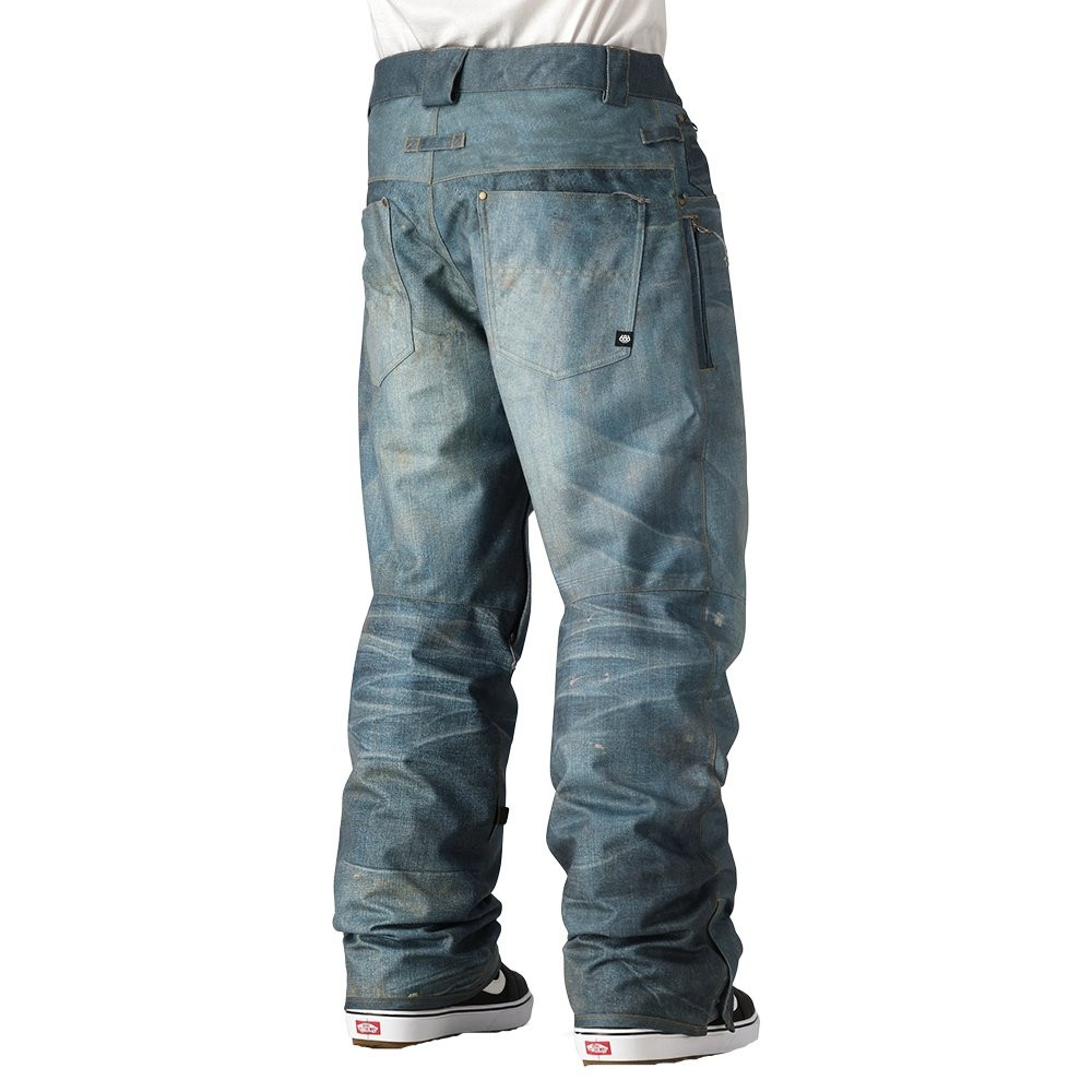 686 Deconstucted Denim Insulated Snowboard Pant (Men's) Peter