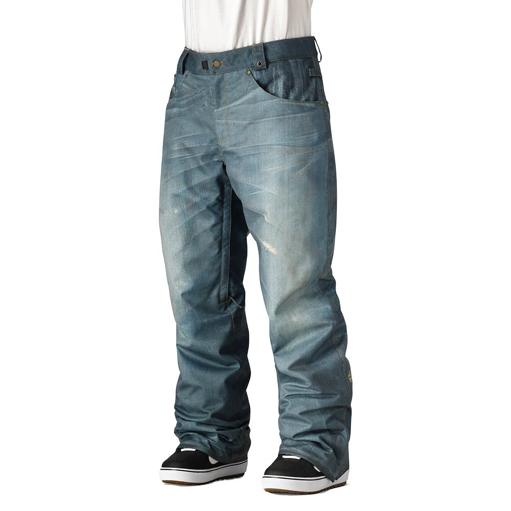 686 Deconstucted Denim Insulated Snowboard Pant (Men's) - Peter