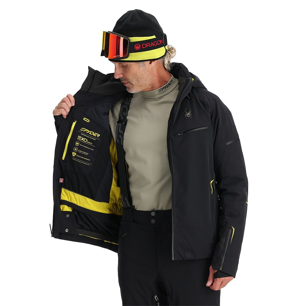 スパイダースキージャケット　Spyder Ski Jacket Spyder Monterosa Insulated Ski Jacket (Men's) - Peter Glenn Ski