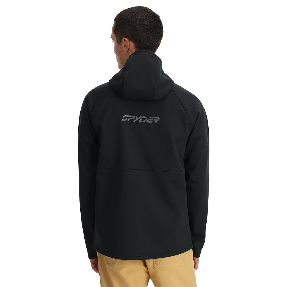Spyder Gridweb Shellfleece Hoodie (Men's) Peter Glenn Ski and Sports