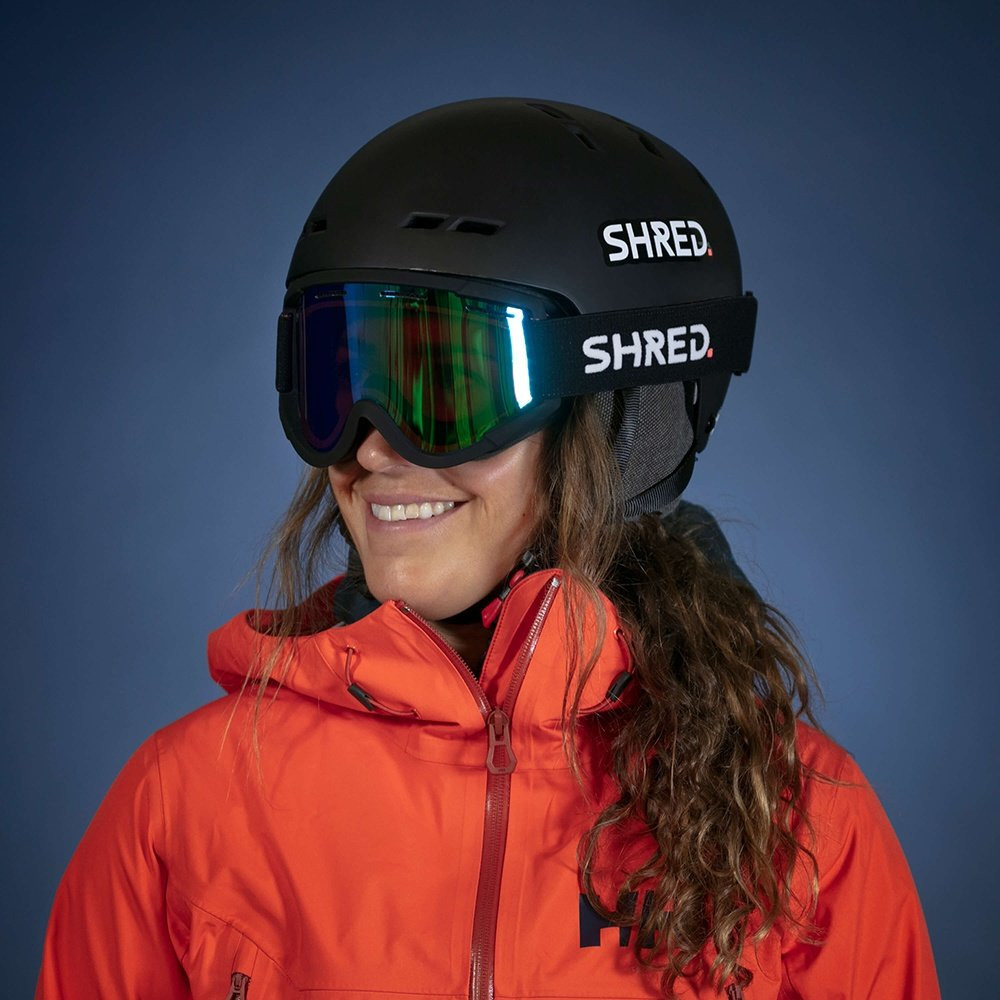 Shred Totality No Shock Helmet (Men's) -Black - Peter Glenn Ski