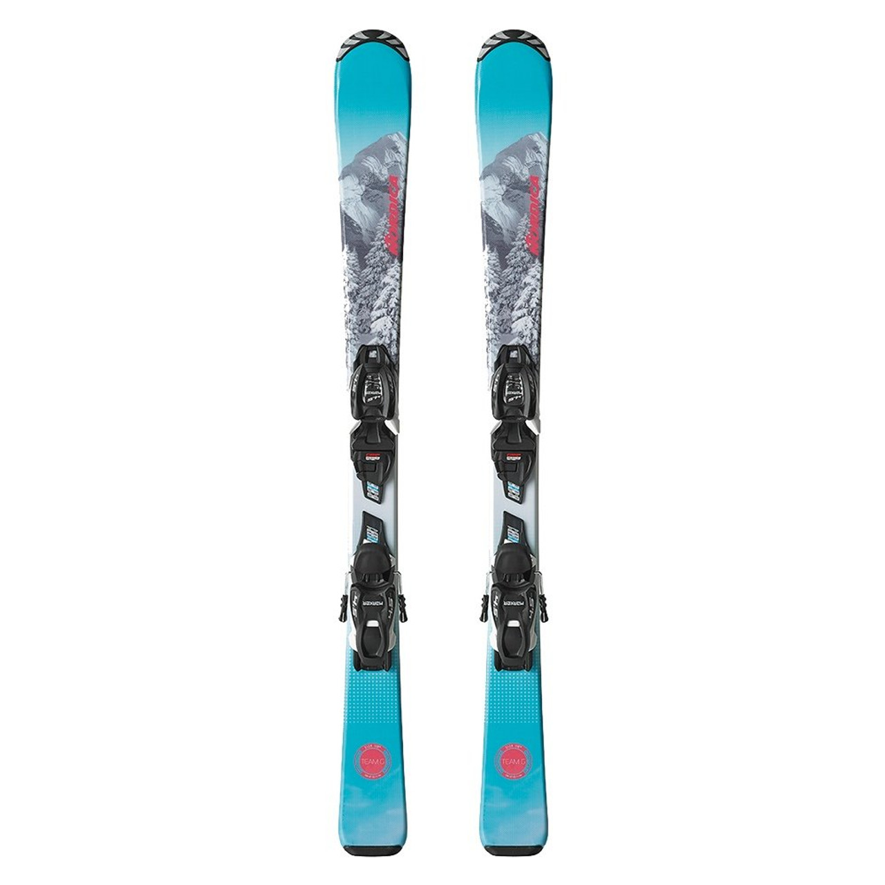 Nordica Ski Boots Nordica J Team Ski System With 4.5 FDT