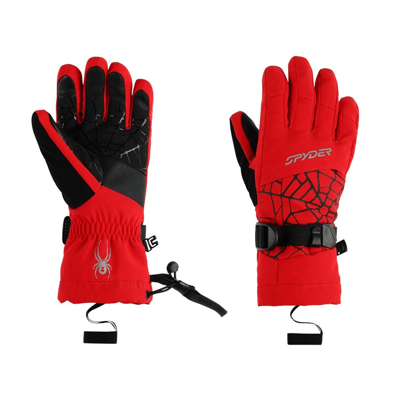 スキー・スノーボードアクセサリー Spider ski glove Spyder Overweb Ski Glove (Boys') - 2024 WINTER - Peter Glenn
