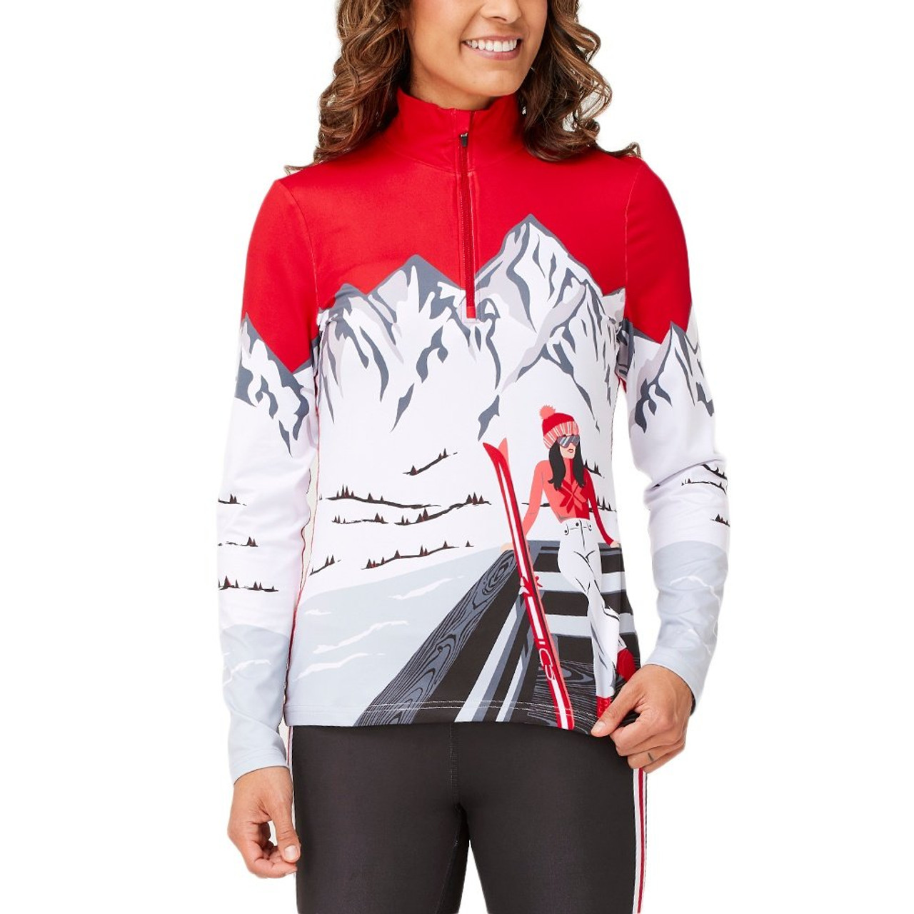 Krimson Klover Apres Anyone 1/4-Zip Mid-Layer (Women's