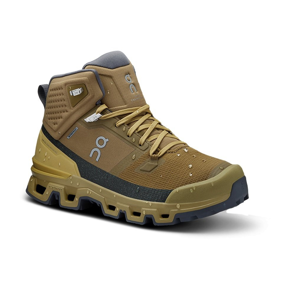 On Cloudrock Waterproof Hiking Boot (Women's) -Hunter Safari
