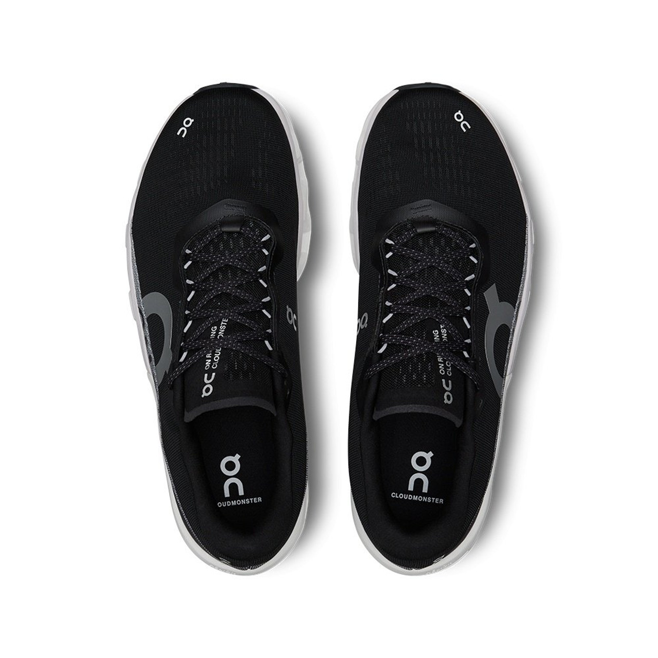 On Cloudmonster 2 Running Shoe (Men's) - Black/Frost - Peter