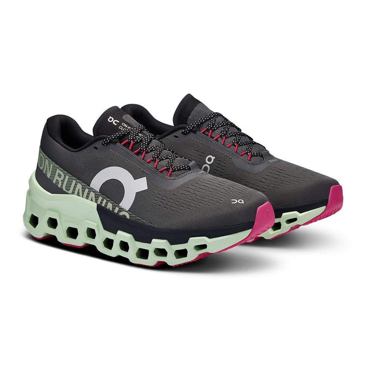 【週末限定値下げ】On Cloudmonster 2 Asphalt/Lima On Cloudmonster 2 Running Shoe (Women's) - Asphalt/Lima