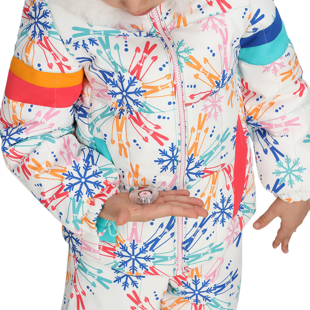 Obermeyer Kaizen Insulated Ski Jacket with Faux Fur (Little Girls')