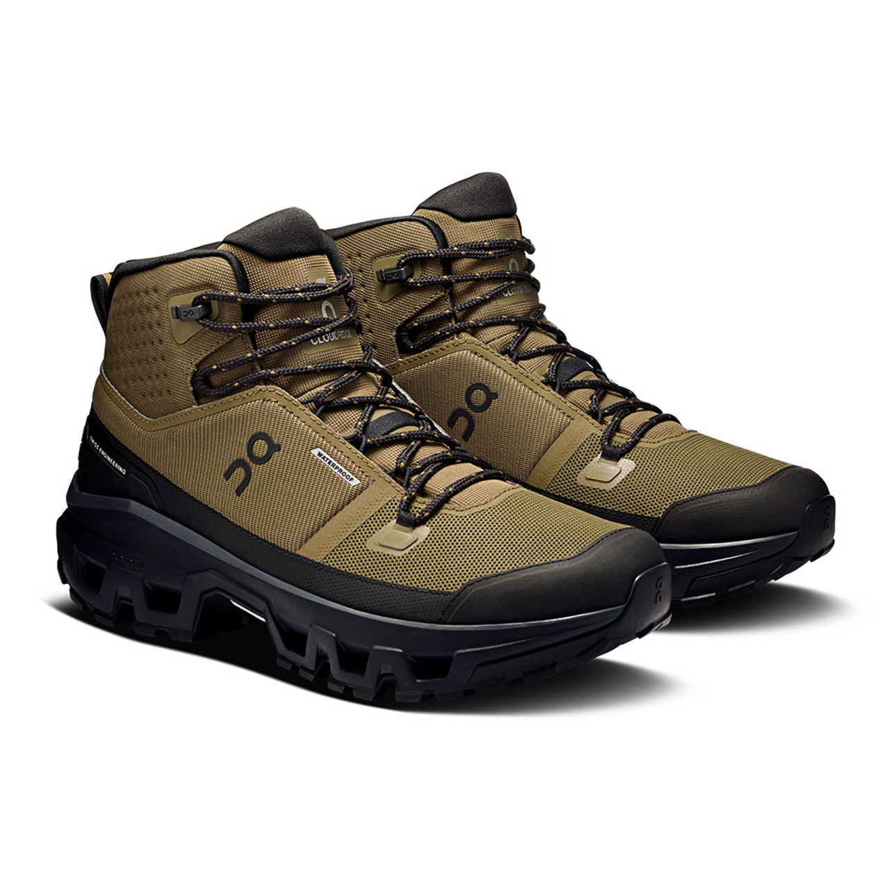 On Cloudrock Waterproof Mid Hiking Boot (Men's) - Hunter/Black
