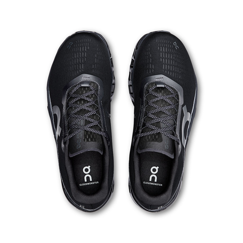 ON Cloudmonster 2 Men\'s Running Shoes US Size 12 Black/Black Sport Sneakers On Running Men main image 2