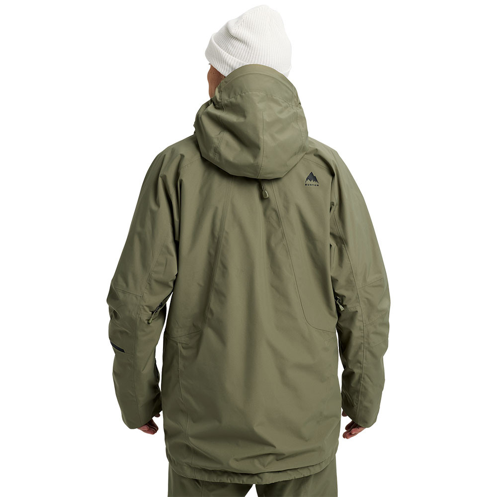 BURTON スノーボードジャケット オリーブ　L Burton Reserve 3-in-1 Snowboard Jacket (Men's) - Peter Glenn Ski