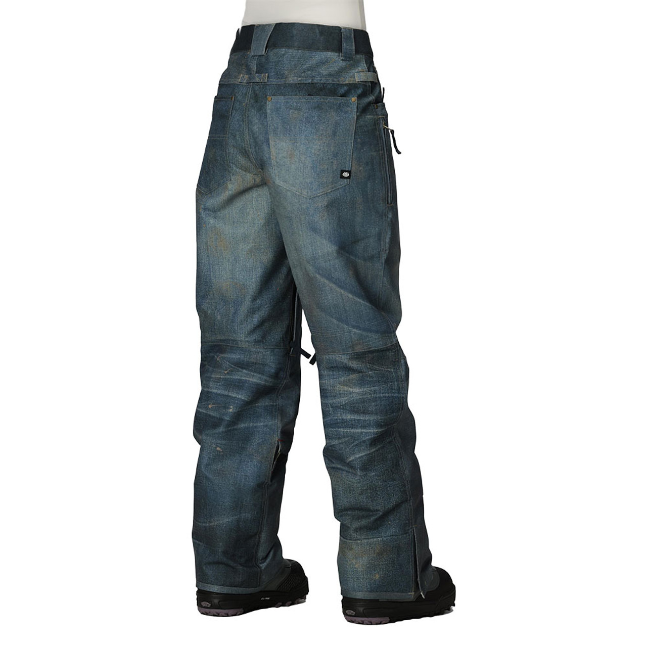 686 Deconstructed Denim Insulated Snowboard Pant (Women's