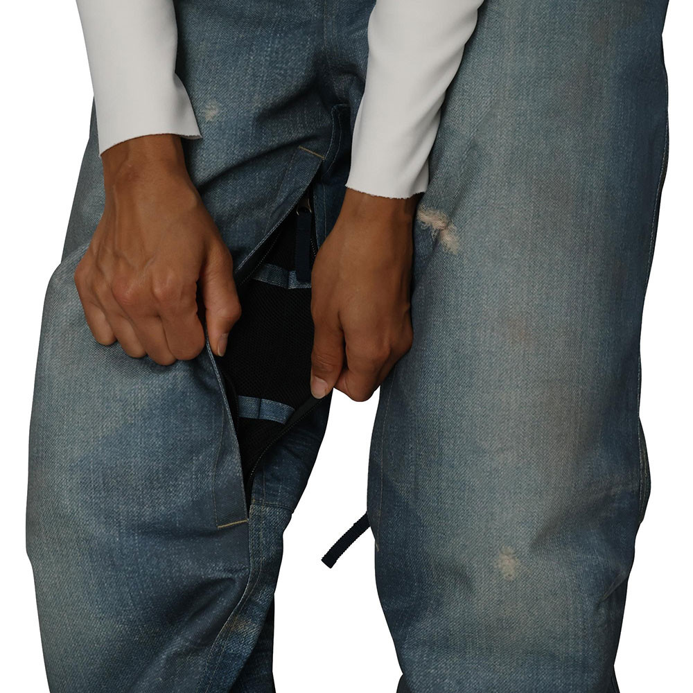686 Deconstructed Denim Insulated Snowboard Pant (Women's) - Peter