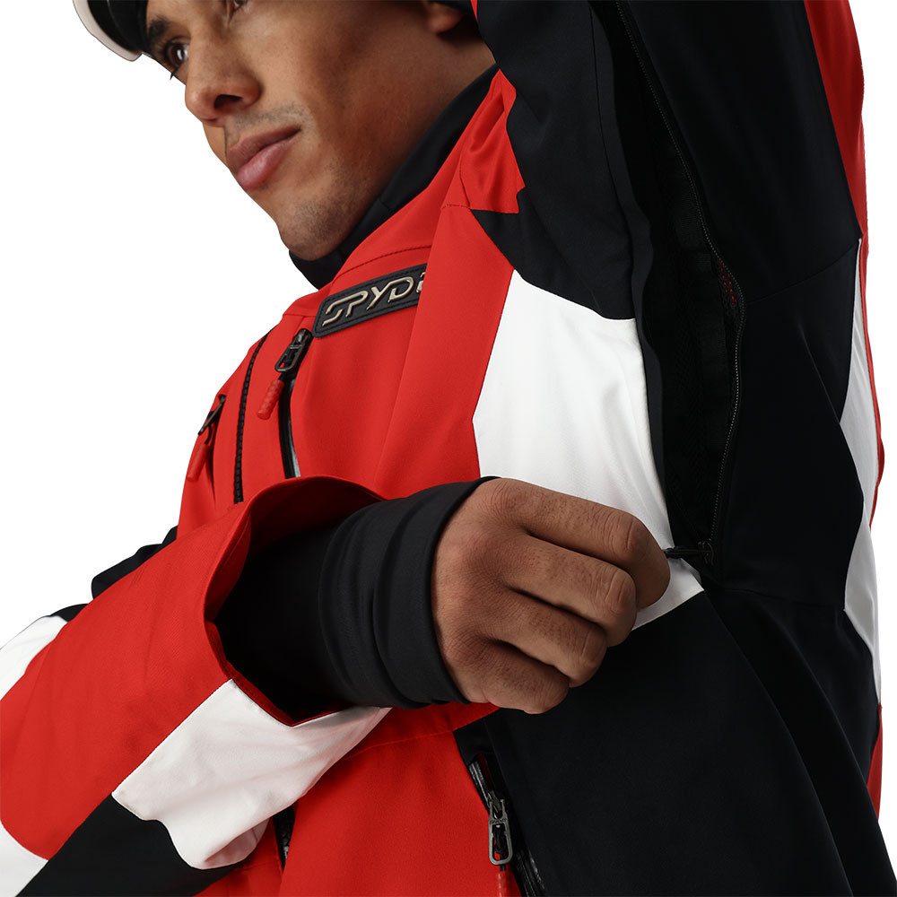 SPYDER スキーウェア ホワイト/レッド/ブラック　サイズＭ Spyder Vyper Insulated Ski Jacket (Men's) - Peter Glenn Ski and Sports