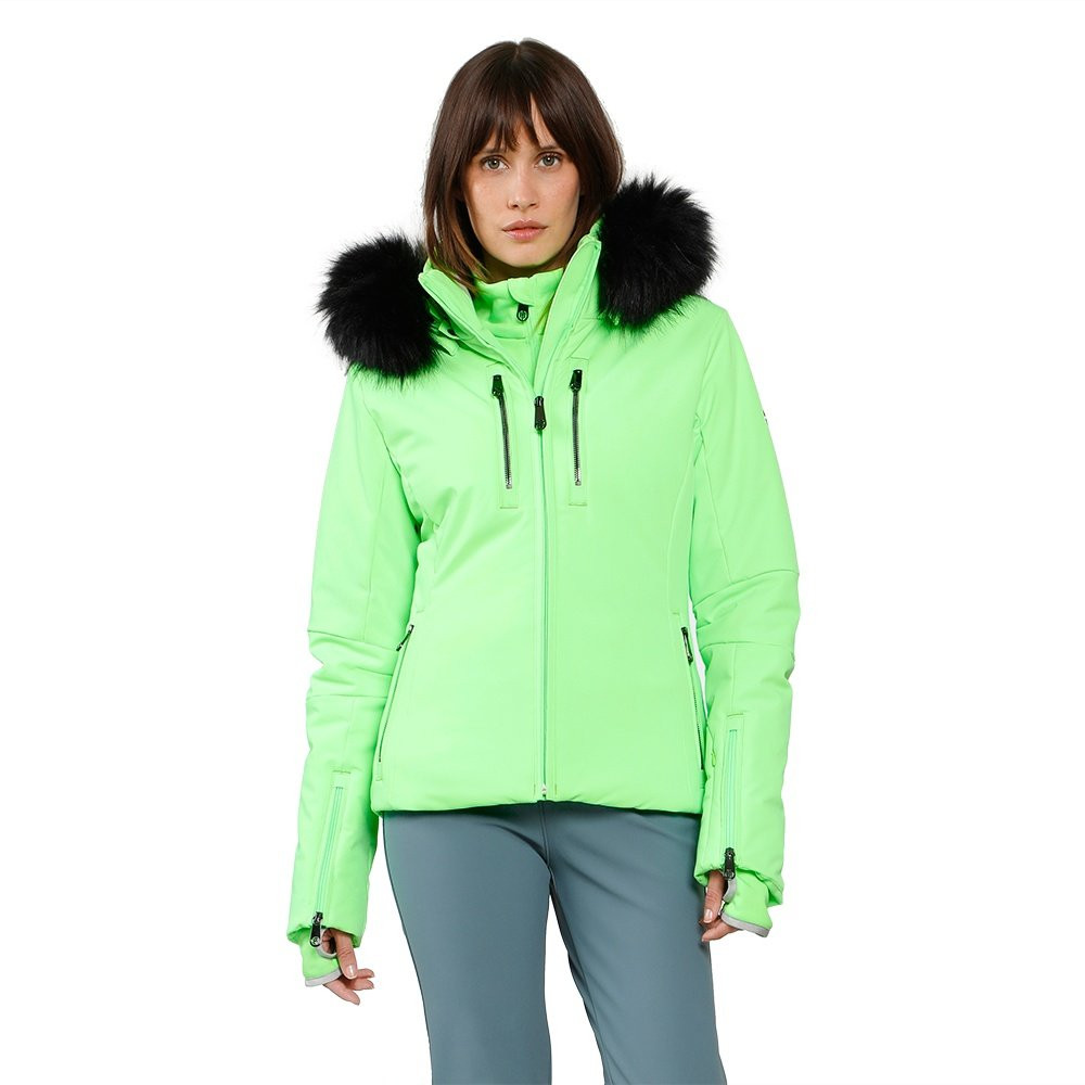 Poivre Blanc Lauren Insulated Ski Jacket with Faux Fur (Women's