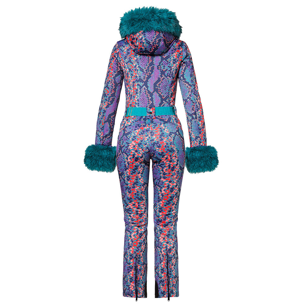 Goldbergh Zafira Insulated Ski Suit with Faux Fur (Women's