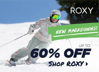 Roxy Sale — Up to 60% Off