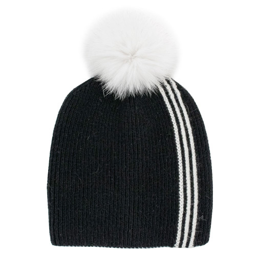 Black/White/White Fox