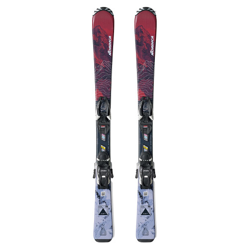 Nordica Team AM Ski System with 7.0 FDT Bindings (Kids') - 2027 WINTER