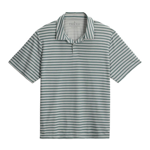 Smooth Sailing Stripe/Heather Aspen Grey