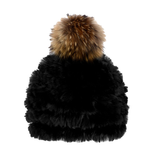Black/Racoon Fur